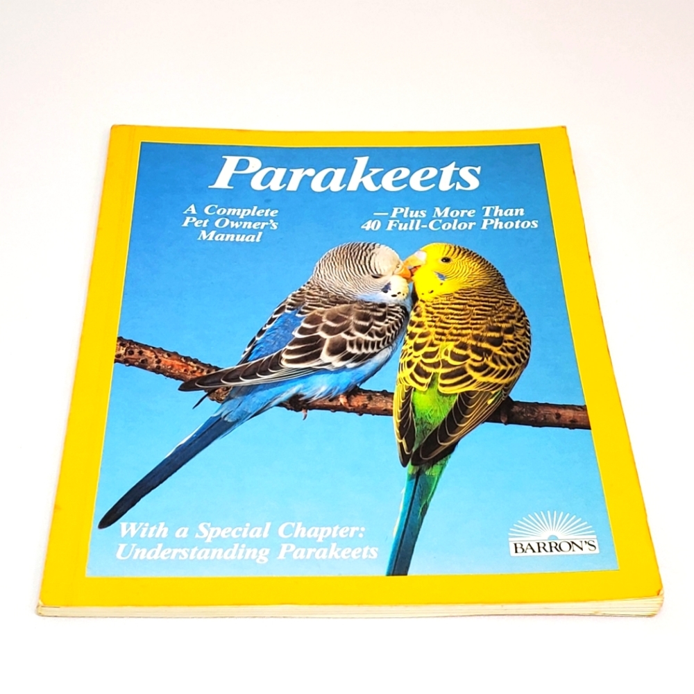 Parakeets Pet Owner Manual book